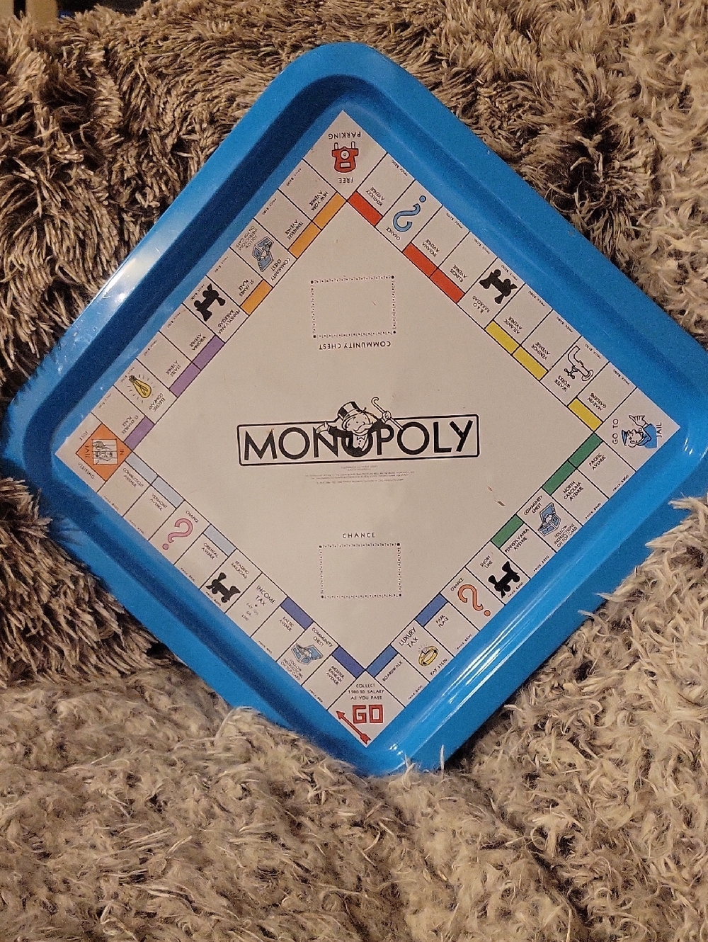 Monopoly Metal Tray